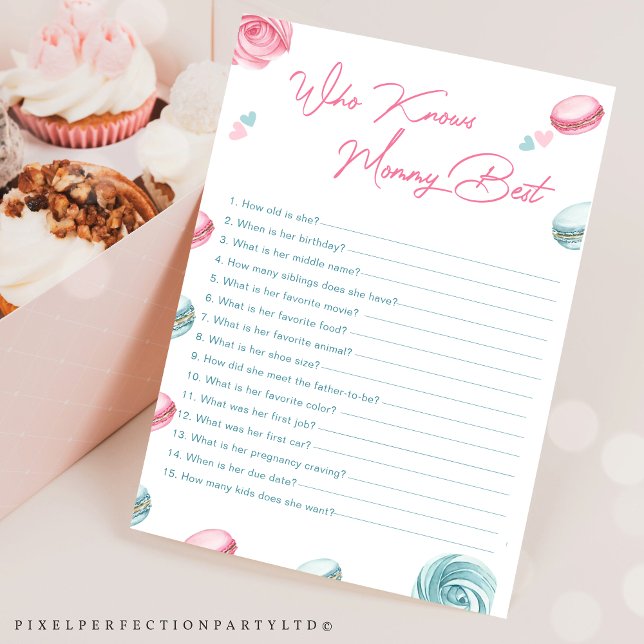 Doughnut Sweet Who Knows Mommy Best Baby Shower  Invitation (Creator Uploaded)