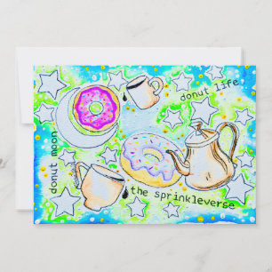 Doughnut Thank You Card