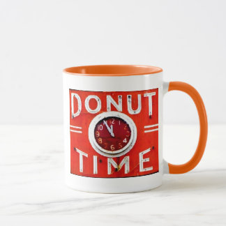 doughnut time mug
