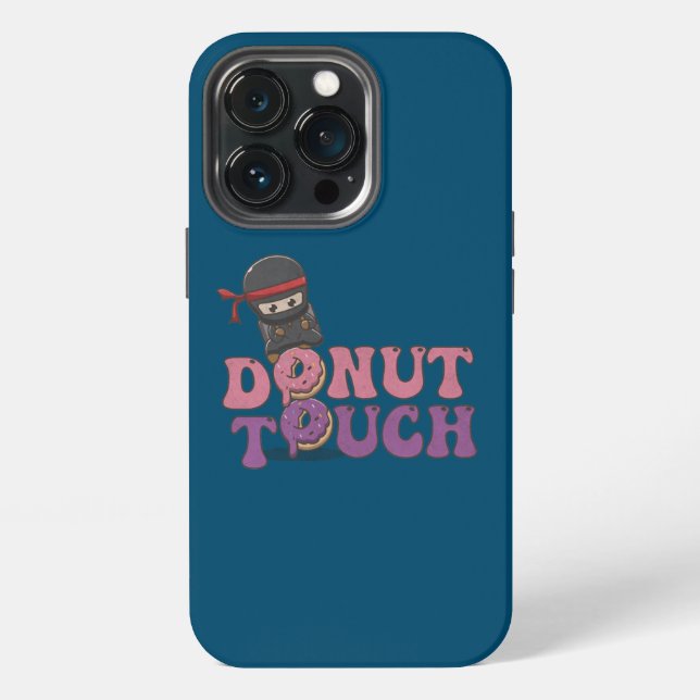 Doughnut Touch!  iPhone Case (Back)