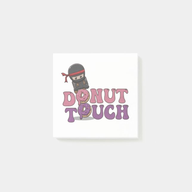 Doughnut Touch! Post-it Notes (Front)