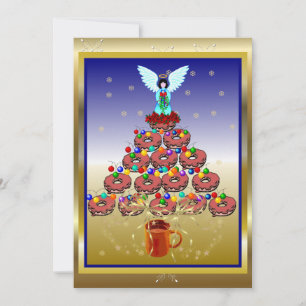 Doughnut Tree Invitation