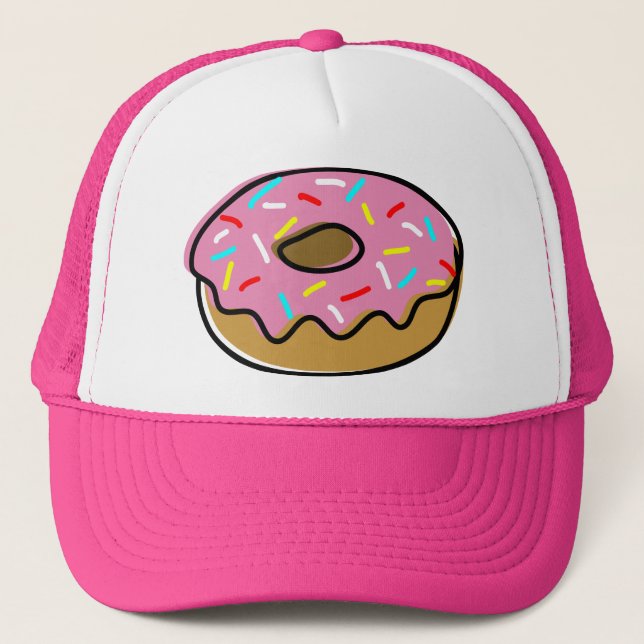 Doughnut Trucker Hat (Front)