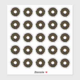 Doughnut with Chocolate Frosting and Sprinkles