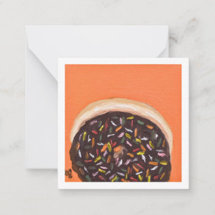 Doughnut with Sprinkles Card