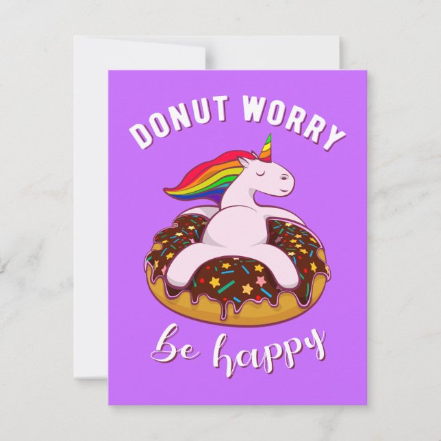 Doughnut Worry Be Happy I (Front)
