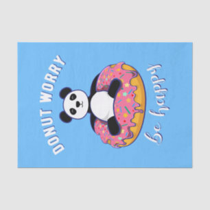 Doughnut Worry Be Happy II Tissue Paper