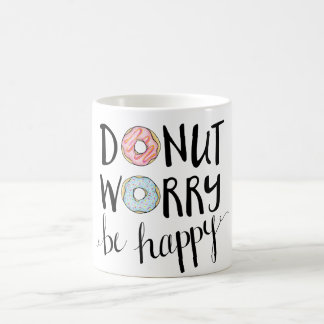 Doughnut Worry Be Happy mug