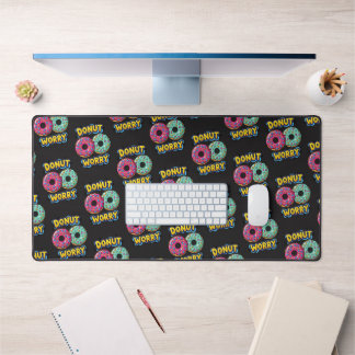 Doughnut Worry Desk Mat