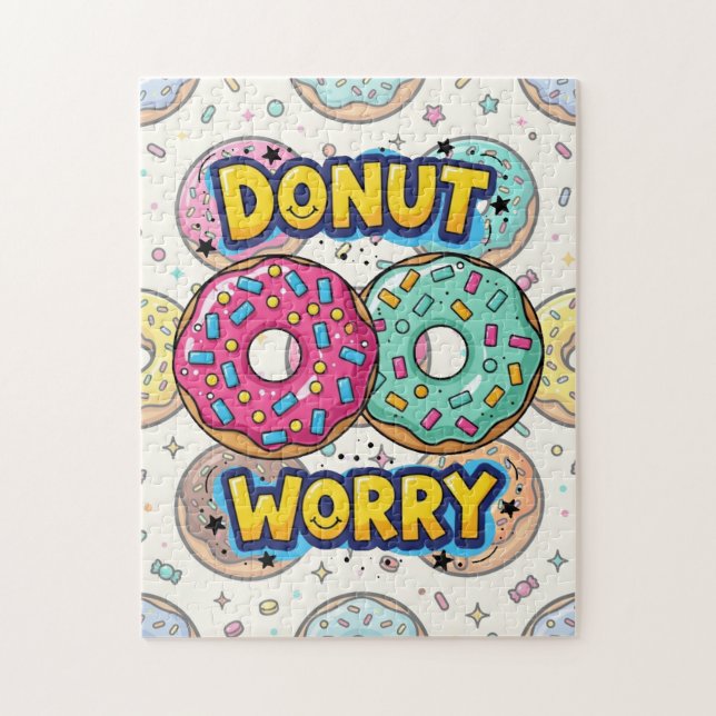 Doughnut Worry Jigsaw Puzzle (Vertical)