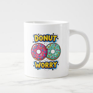 Doughnut Worry Jumbo Specialty Mug