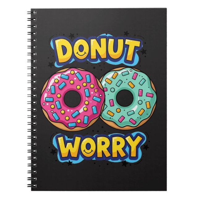Doughnut Worry Notebook (Front)
