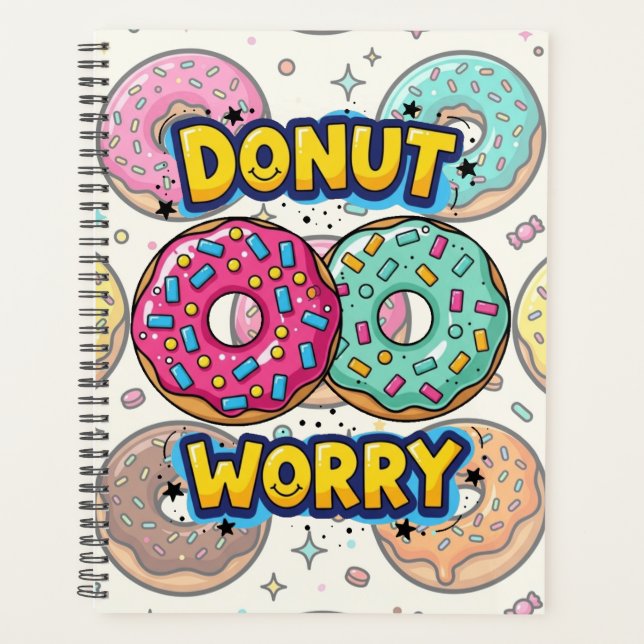 Doughnut Worry Planner (Front)