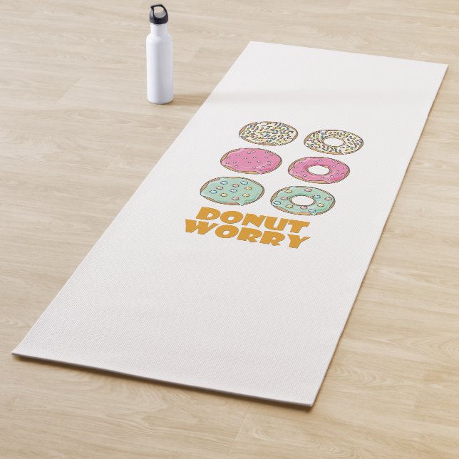 Doughnut Worry Yoga Mat (In Situ)