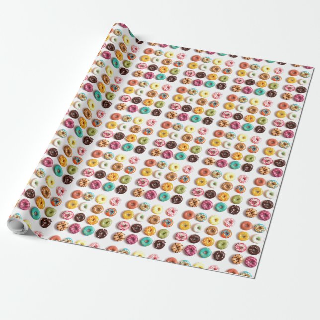 doughnut wrapping paper (Unrolled)