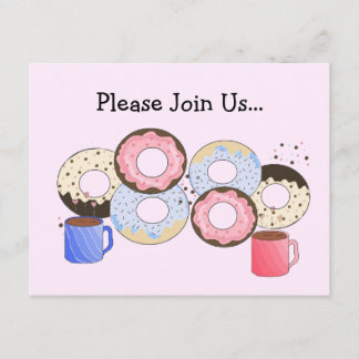 Doughnuts and Coffee Announcement