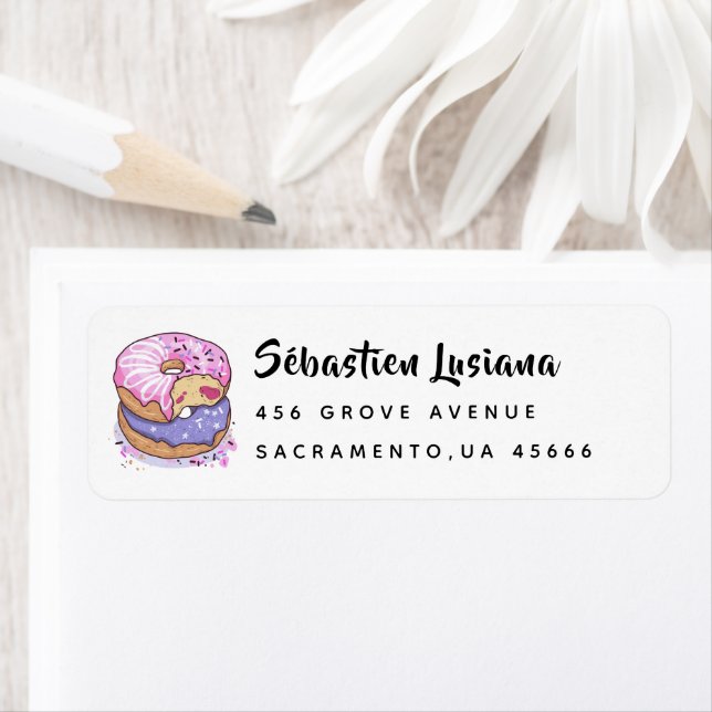 Doughnuts And Sprinkles  Return Address (Insitu)