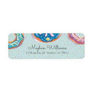 doughnuts and sprinkles return address
