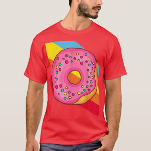 Doughnuts Bake Bakery Baker Cake Food Delicious Sw T-Shirt