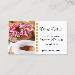 Doughnuts Business Card