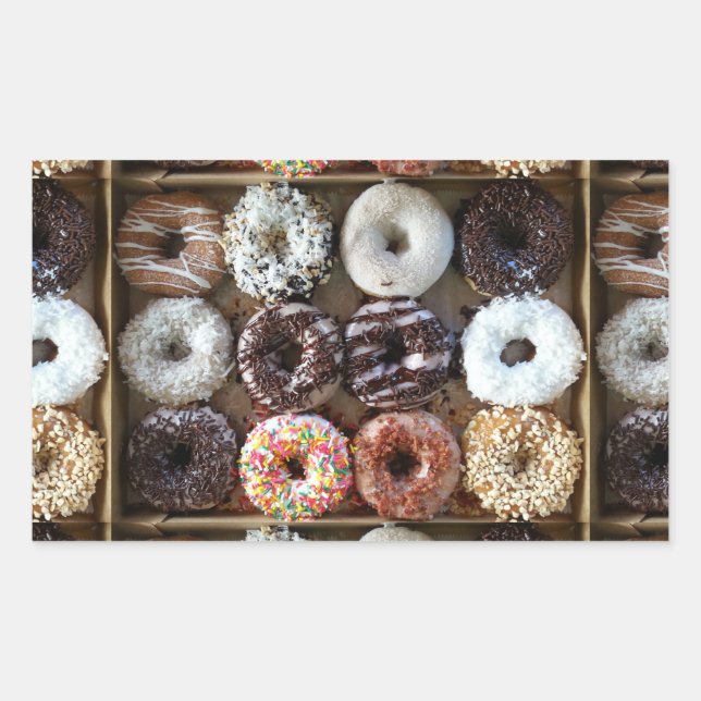 Doughnuts by the Dozen Photo Sticker (Front)