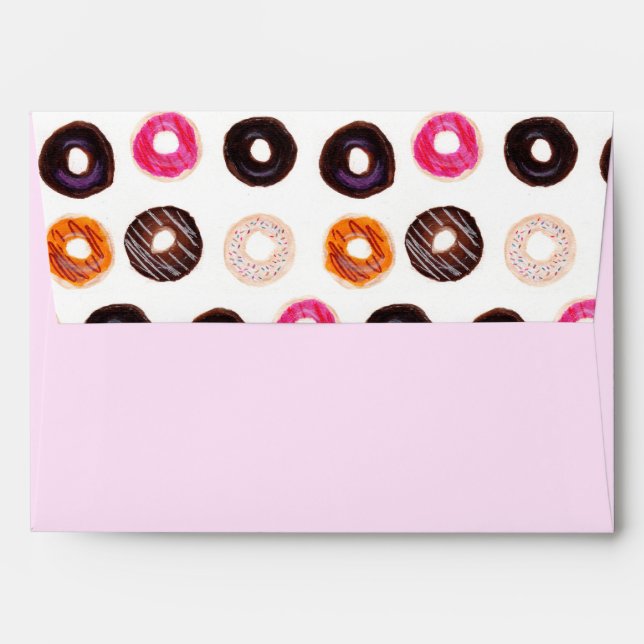 Doughnuts By the Dozens Envelope (Back (Top Flap))
