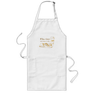 Doughnuts, Coffee and Me Long Apron