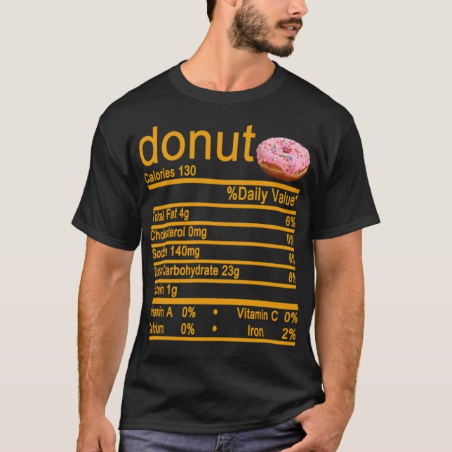doughnuts construction ecavator bake  T-Shirt (Front)
