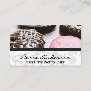 Doughnuts   Gold Marble   Leather Upholster Loyalty Card