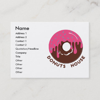 Doughnuts House Business Card