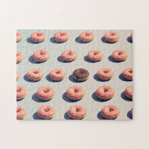 Doughnuts In A Group Jigsaw Puzzle