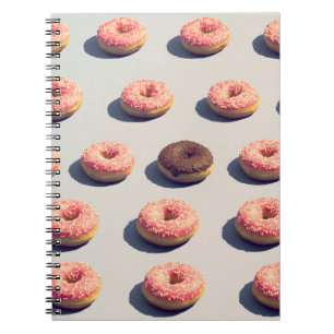Doughnuts In A Group Notebook