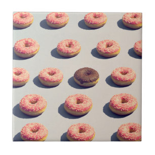 Doughnuts In A Group Tile