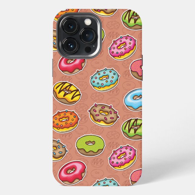 Doughnuts  iPhone case (Back)