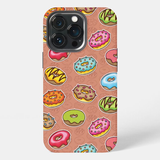 Doughnuts  iPhone case (Back)