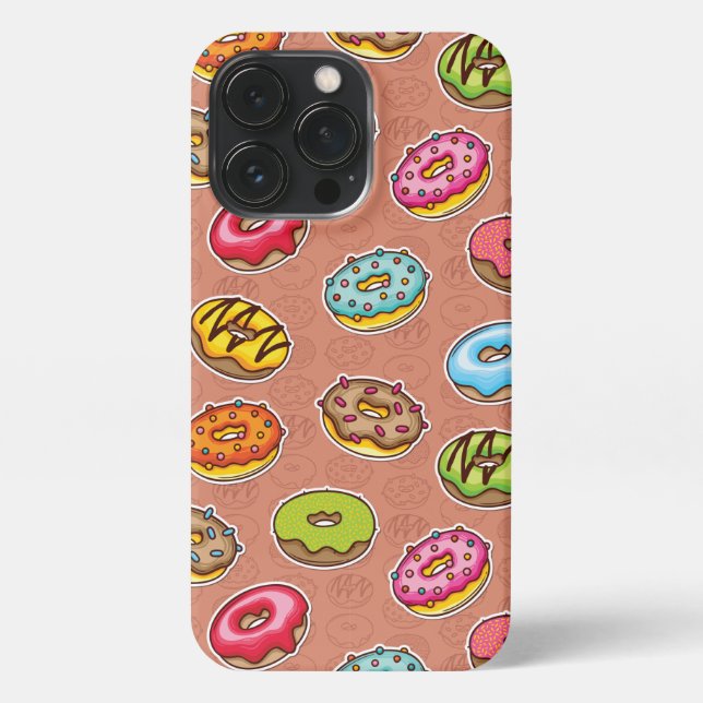 Doughnuts  iPhone case (Back)