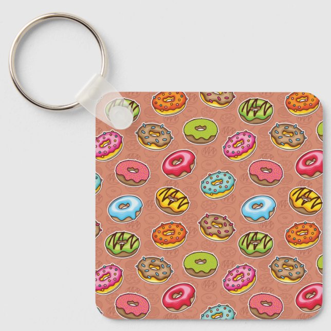 Doughnuts  keychain (Front)