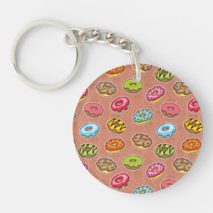 doughnuts keychain