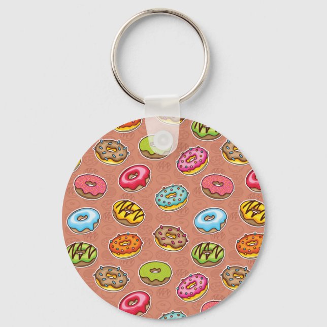 Doughnuts Keychain (Front)