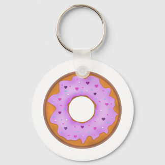 Doughnuts Love Keychains
