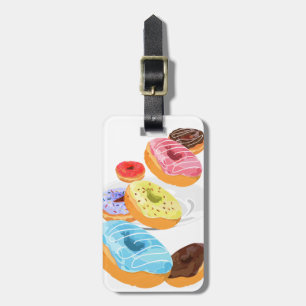 Doughnuts Luggage Tag