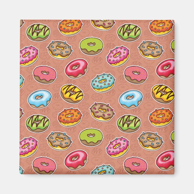 Doughnuts  magnet (Front)