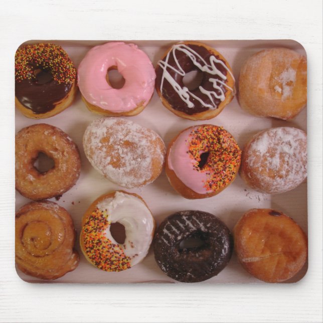 Doughnuts!!! Mouse Pad (Front)