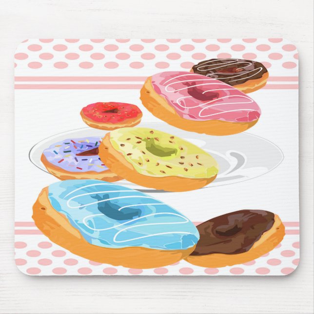 Doughnuts Mouse Pad (Front)