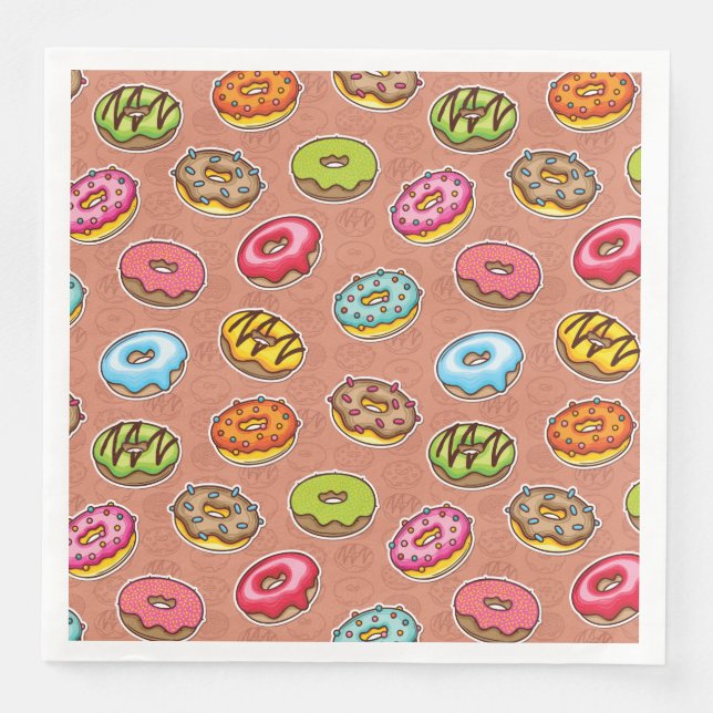 Doughnuts  napkin (Front)