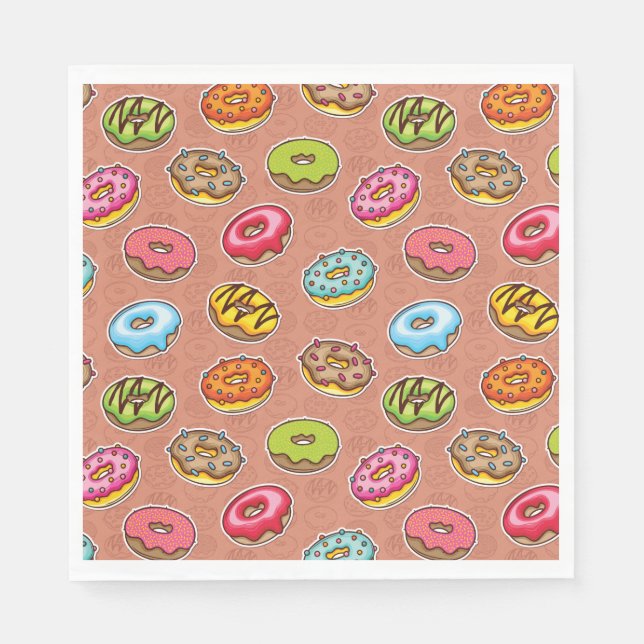 Doughnuts  napkin (Front)