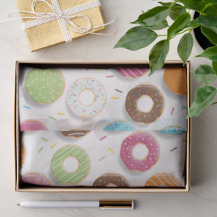 Doughnuts Pattern Tissue Paper