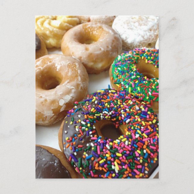Doughnuts Postcard (Front)