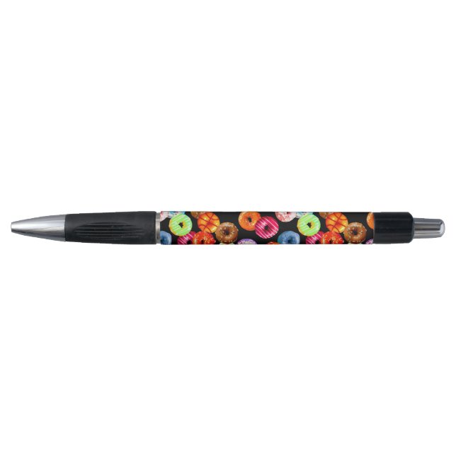 Doughnuts seamless pattern + your backgr. & ideas pen (Front)