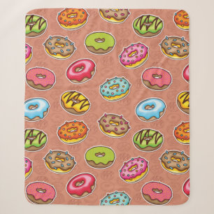 Doughnuts  sherpa blanket